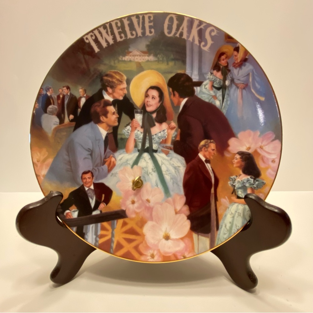 Gone with the Wind - 2 plate collection from Musical Treasures